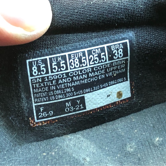 Skechers 15901 Go Walk 5 Women’s Black Casual Shoes Sneakers Size 8.5 - Picture 10 of 11